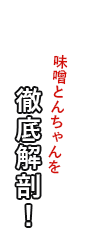 味噌とんちゃんを徹底解剖!